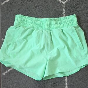 Under Armour Women's Light Green Athletic Shorts
